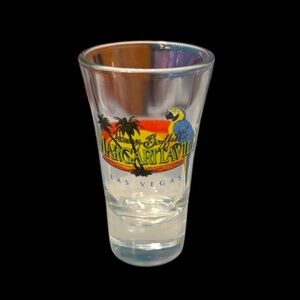 Jimmy Buffet 2002 Margaritaville Las Vegas Shot Glass